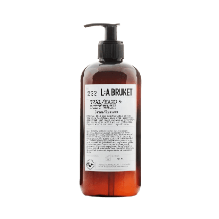 L:a Bruket 222 Spruce Hand & Body Wash Dam 450 ML