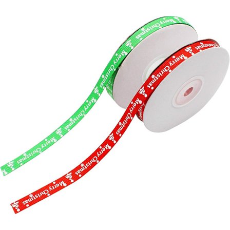 2 rullar Totalt 22m Julband Julband Röd Grön Sa