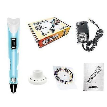 3d Printing Doodle Pen With Lcd Screen & Filaments Perfect Quality