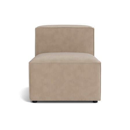 Lissabon sædemodul - Rebel Mørk Beige - 70x100x72 - Sofa