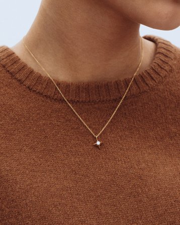 Edblad Stellar Necklace Gold Guldig Smycken Tjej - Kids Brand Store