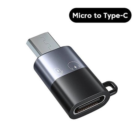 Elough Lightning til Type C Hovedtelefonadapter Micro til Usb C OTG Adaptere til Iphone13 12 Lightning OTG Konverter til Ios/Micro~28287