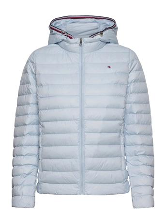 Lw Down Jacket Vuorillinen Takki Topattu Takki Sininen Tommy Hilfiger