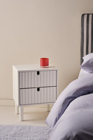 Jotex - Nattbord Hvit - TOULUSE - Kjøp Barneskap & barnehyller hos Jotex