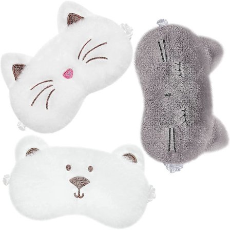 Sovmask Barn 3 Stycken Ögonmask Söta Djur2
