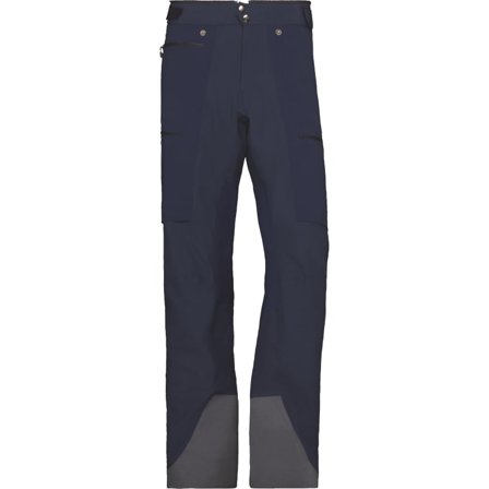 Norrøna Men's Lyngen Windstopper Hybrid Pants Men ski trousers Blue S