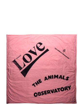 THE ANIMALS OBSERVATORY | Blanket Accessories Blanket Pink | ONE SIZE
