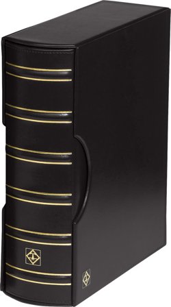 GRANDE Classic Gigant ringbind med kassette - Sort - Leuchtturm