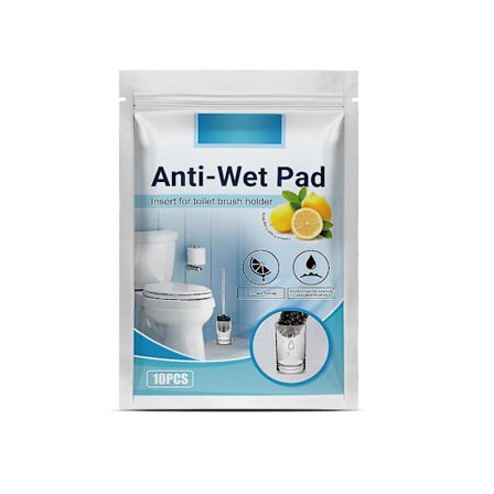 Toiletbørste Puder, Anti-våd Pude, Indsats Til Toiletbørsteholder, Tager Sig Af Dryppende Vand Fra Toiletbørsten, Reducerer Badeværelseslugt