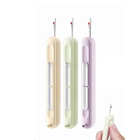 2 st Uppgraderade 2 i 1 Automatiska Nålträdare Sömsprättare