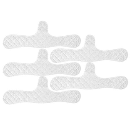 Återanvändbara Sport-BH-inlägg i Bomull för Kvinnor, Under-BH-inlägg för att Absorbera Svett Under Brösten, Svettabsorberande Kuddar (FMY)