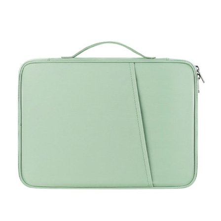 Laptopveske for forretninger, bærbar datamaskinveske for 10,8-12,9 tommer, 13 tommer Grå Grønn 11 tommer