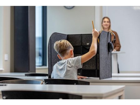 MyPauze Bordsskärm ljuddämpare small - Lyreco - Skolmöbler och inredning - Ljudabsorbenter - Bordskärmar