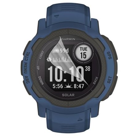 Näytönsuojus Garmin Instinct 2X Solar - 50mm [Pakkaus 6] Ultra-ohut kestomuovinen suojakalvo Phonillico