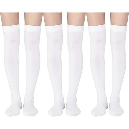 Kvinners Over The Knee Høye Sokker Kne Sokker