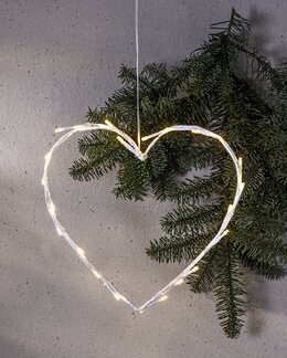 Ripustettava koriste Crispy Valkoinen