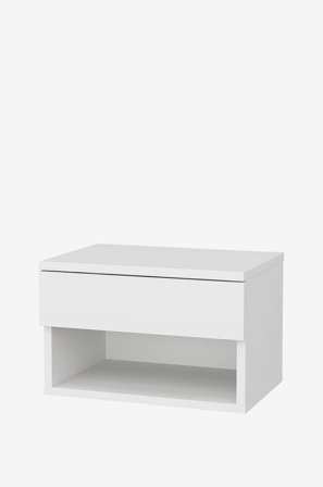 Hanah Home - Yöpöytä James - Valkoinen - Yöpöydät - - Homeroom