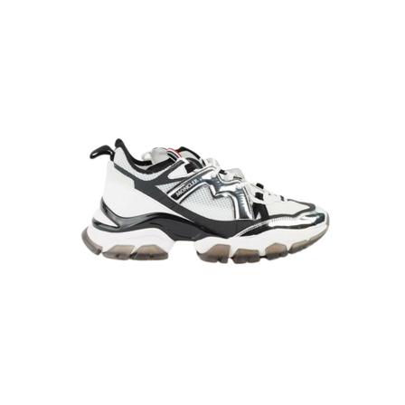 Moncler, Panelled Chunky Sneakers Wit, Heren, Maat:39 EU