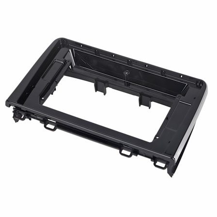 2Din Bil Stereo Radio Fascia 10.1in Svart Dash Mount Navigasjons Trim Audio Ramme Erstatning for Honda CRV 2017