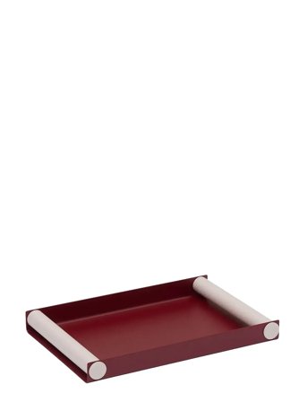 Ray Tray Red Design Letters