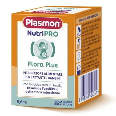 Plasmon Nutripro Flora Plus Integratore Alimentare 8,6ml