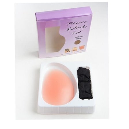 Silikon Rumpe Bukser Rumpe Form Rumpe Bukser Rumpe Indsæt Pad sort M