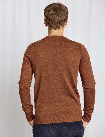 Bruun & Stengade Bs Jupiter Regular Fit Knitwear - Brown - XXL