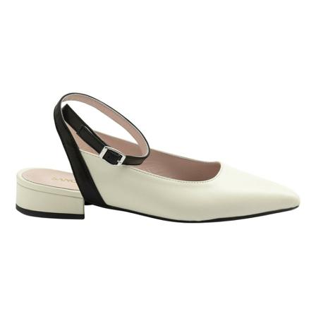 Sangiorgio pumps Hvid, Dame, Størrelse: 37 EU