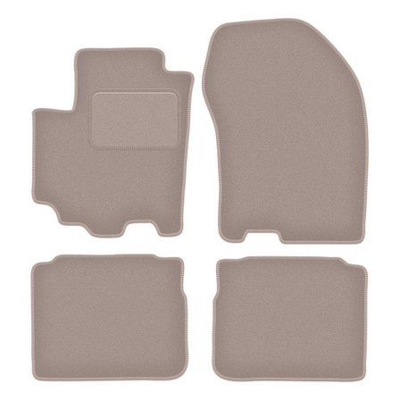 Beige velourmåtter til: Suzuki SX-4 S-Cross FL crossover (2018-)_MGF