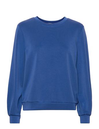 23 The Sweat Blouse Svetari Collegepaita Sininen My Essential Wardrobe