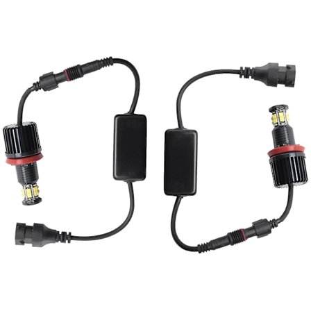 1 Pari 120w 12led Auton Enkeli Silmä Merkkiajovalot Polttimot E82 E90 E92 E60 E61 E63 E89 X6 H8