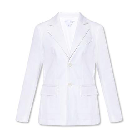 Bottega Veneta Blazers Hvid, Dame, Størrelse: 3XS