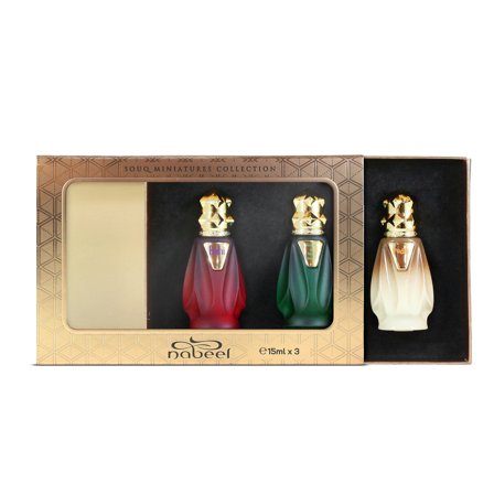 Nabeel Souq Miniature Collection 3x15ml - Cofanetto Profumo Donna