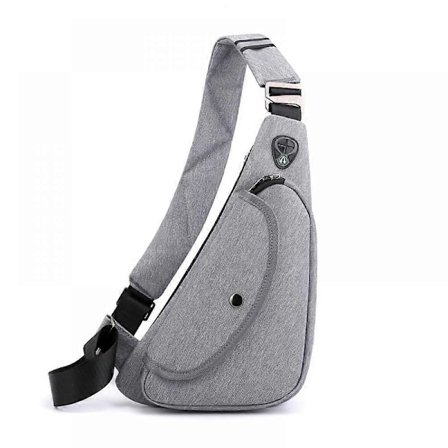 Skuldertaske til mænd Casual Sling Pack Kvinder Mini Crossbody Brysttasker Herre Flip Lille Rygsæk Letvægts Holdbar