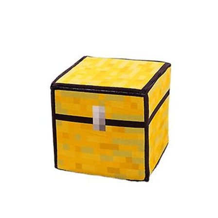 Minecraft treasure Box Lawn Square Pillow Doll 20cm