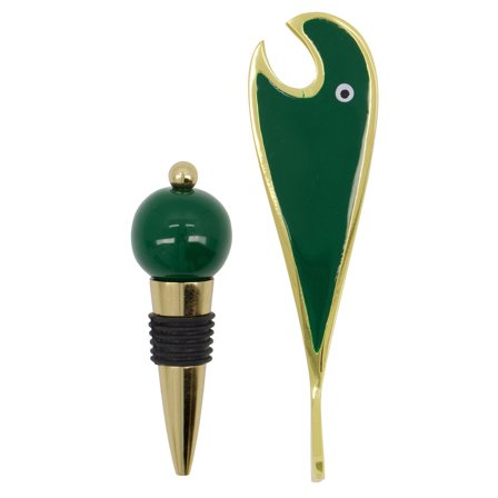 House doctor Open baaritarvikesetti, kulta/vihreä