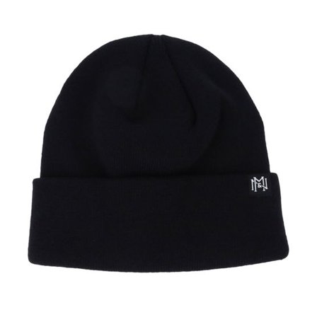 Mitchell & Ness - Svart cuff Beanie - Micro Icon Knit Own Brand Black Cuff @ Hatstore