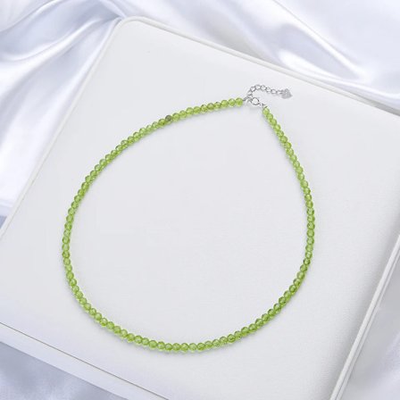 4mm Luonnonkivi Turmaliini Käsityökaulakoru Naisille Lahja Häät Juhlakorut 925 Ametisti Hopea Sterling Choker