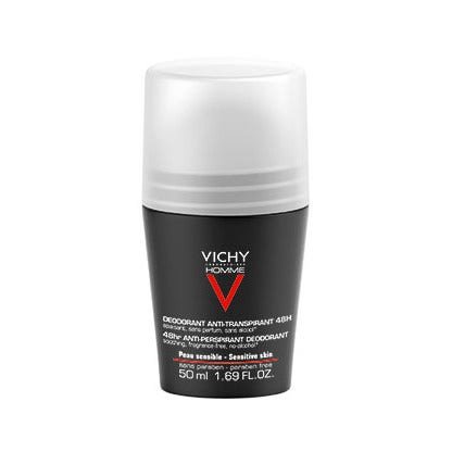 Vichy Homme Deodorante Roll-on Antitraspirante 50ml
