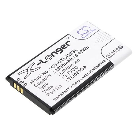 Akku Alcatel Link Zone, MW42LM, Hotspot -laitteeseen Alcatel Link Zone, MW42LM