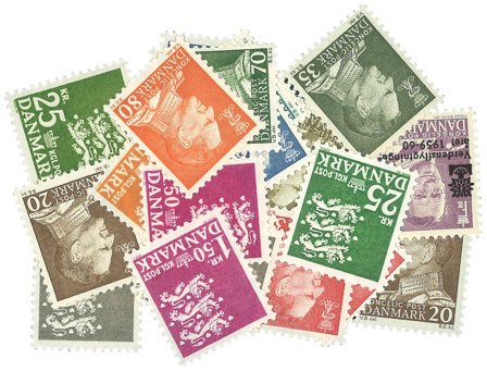 Danmark - Dagligmærker 1960-62 - Postfrisk