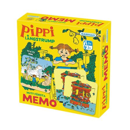 PIPPI Långstrump memo Spel & pussel Unisex ONESIZE