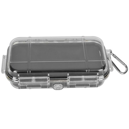 Udendørs fugtsikker forseglet kasse Stødsikker vandtæt opbevaringskasse beholder til mikroelektronisk beskyttelsesudstyr Transparent L