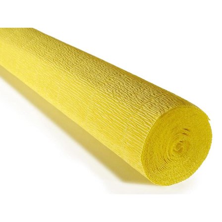 Kräppapper kraftigt 180gr Gul - Lyreco - Skola och förskola - Hobbypapper - Kräppapper