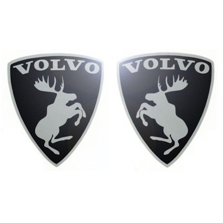 ( Dekal ) Ett par VOLVO Älg