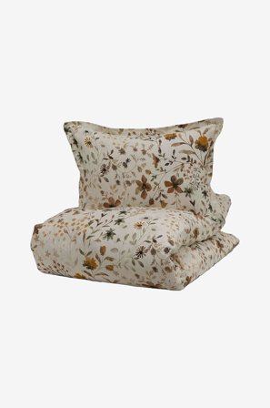 Turiform - Bäddset Tilde - Beige - Påslakanset - 150X210 - Från Homeroom