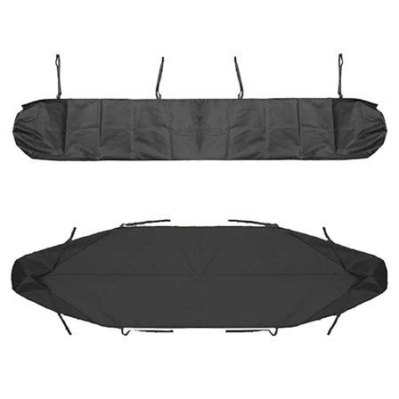 Markiisin suojapussi, 4m terassimarkiisin pölysuoja harmaa terassimarkiisin säilytyspussi vedenpitävä talvisuoja