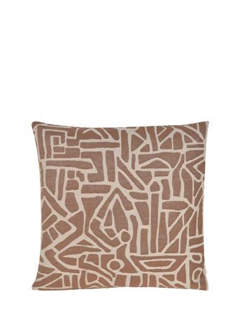 Cave Cushion Cover 50X50 Cm Home Textiles Cushions & Blankets Cushion Covers Brown Compliments