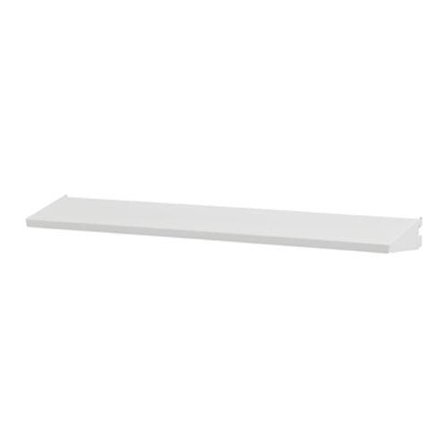 Elfa 453110 Metallhylla vändbar, vit 598x115x48 mm, Garderobsinredning