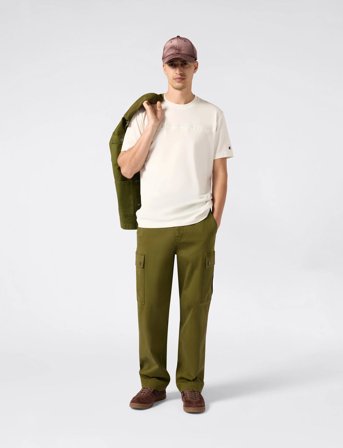 Champion Ss Tee - Cream - XS